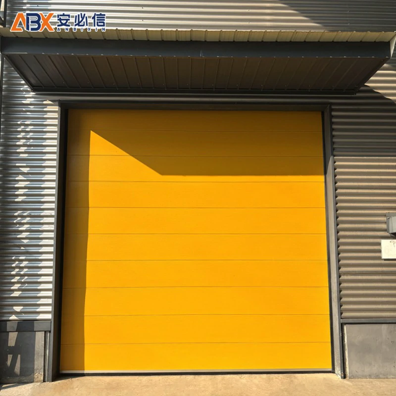 白银钢质滑升门